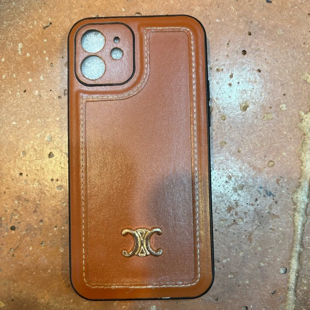 Leather IPhone 12 case